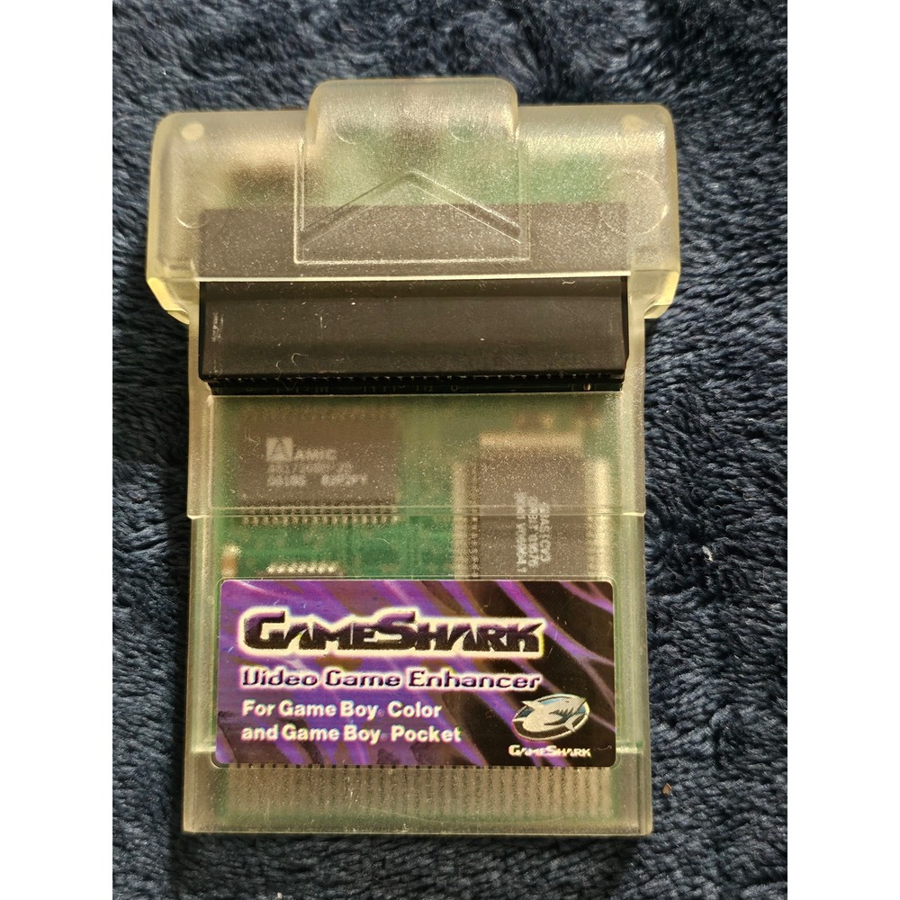 Interact GameShark Pro Clear Game Boy Color & Pocket Clear Connector tested work